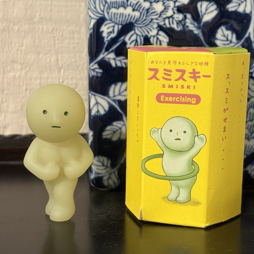 SMISKI Exercising Series Secret MUSCLE MAN GLOW IN THE DARK Figure Japan Rare