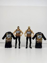 WWE Elite 42 Nasty Boys Brian Knobbs & Jerry Sags Tag Team Lot Set of 2 Complete