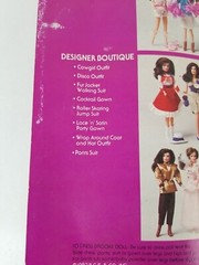 Vintage Brooke shields designer boutique Disco Outfit 1982 *READ* MISSING SHOES