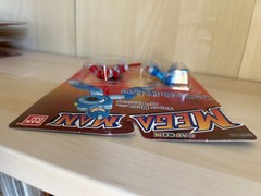 Vintage 1995 Mega Man Fireman Bandai Collectible Figure 5 LOT Capcom NES Card