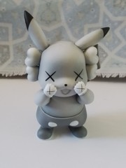 Pikachu X Kaws Collaborative Collectible Figure Pokémon 3 in Tall New In Box