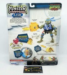 TMNT Monster Trappers Leonardo LEO Action Figure 2005 Playmates – NEW!