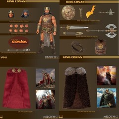 MEZCO KING CONAN HORSE RED SONJA MEDUSA AESIR CENTAUR VAMPIRE FROST GIANT preord