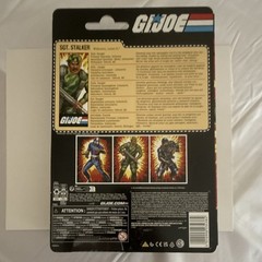 G.I. Joe Sgt. Stalker G.I. Joe Action Figure Boxed Gun Knife Assault Rifle 4+