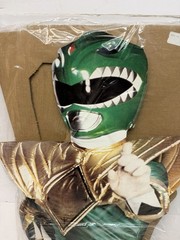 VTG 1994 Mighty Morphin Power Ranger Green Tommy Standee Cardboard Cut Off Saban