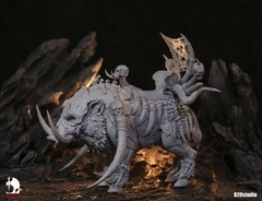 D20studio Wasteland bone spur Ancient War Pig Giant Wild Boar 1/12 Mount Gift