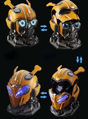 Killerbody 1:1 Amazing Bumblebee Helmet Mask Wearable Voice Control Toy Props