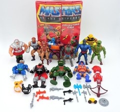 Masters of the Universe LOT 1982-1984 Mattel vintage Figures TEELA Fisto WEBSTOR