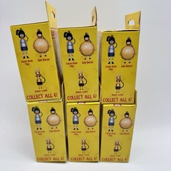 Bob’s Burgers Chibi In Motion Figures Series 1 Complete Set Of 6 Bullsittoy New