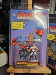 PLACO TOYS ROB LIEFELD YOUNGBLOOD MINI FIGURES BADROCK PHOTON SHAFT COMBAT 1995.