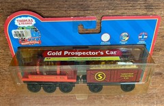 2005 Learning Curve Wooden Thomas Train Gold Prospector’s Cars! New!