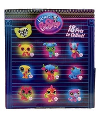 LITTLEST PET SHOP BLACK LIGHT EXCLUSIVE UNRELEASED SERIES 1 BLIND BOX [17 PACKS]