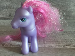 My Little Pony Ponies MLP G3 Petal Blossom Long Hair Daisy Cutie Mark b224b