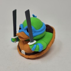 Leonardo Raphael Michelangelo Duck Teenage Mutant Ninja Turtle Fan Art 3D Print