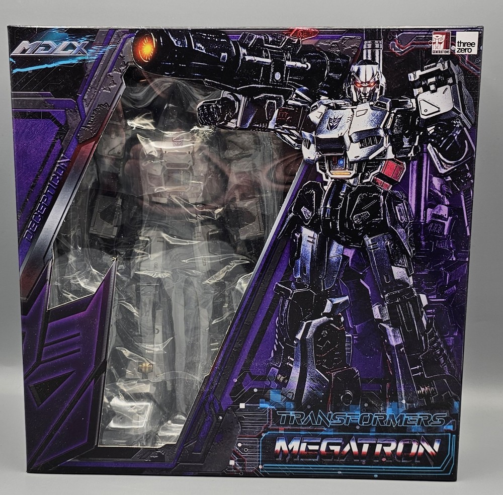 Transformers MDLX ThreeZero Megatron Original Release Complete