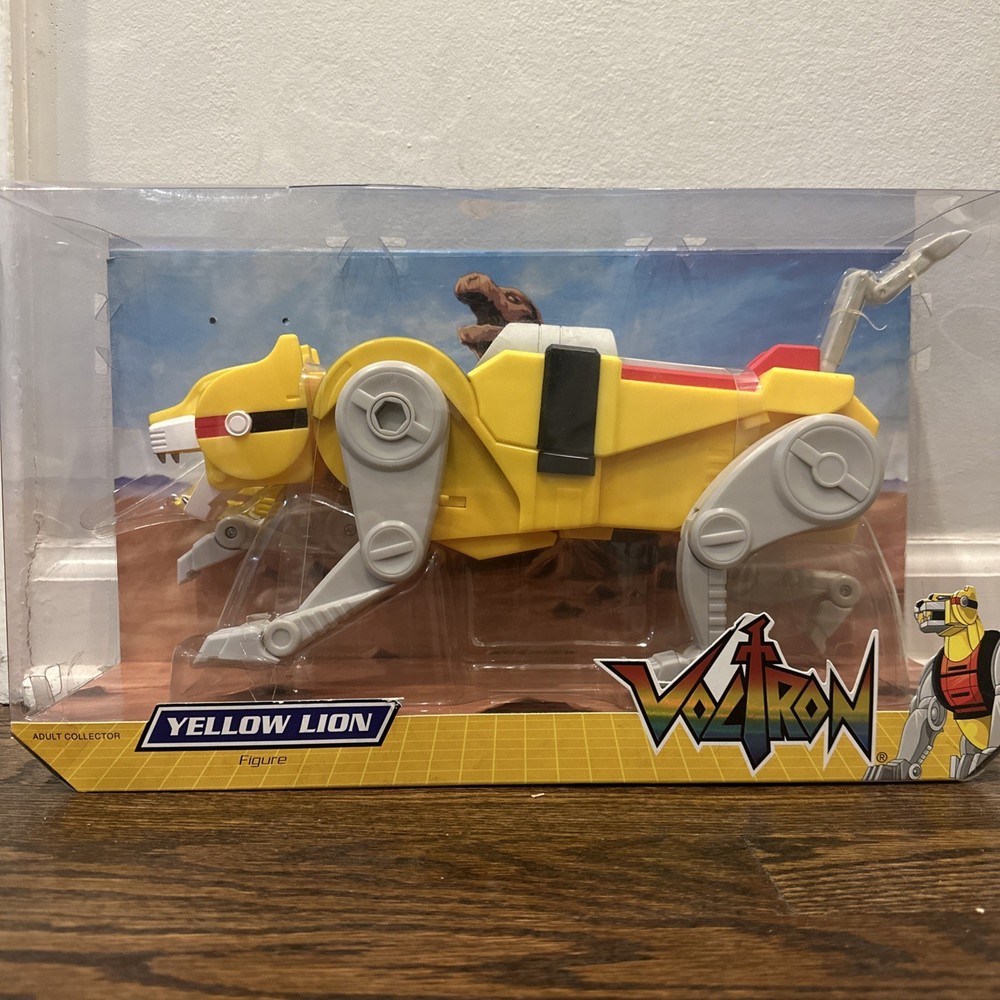 2012 Matty Collector Club Voltron YELLOW LION Exclusive Mattel Sealed in Box