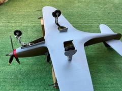 1:18 scale P-39 Airacobra Model Kit-Disassembled and Unpainted