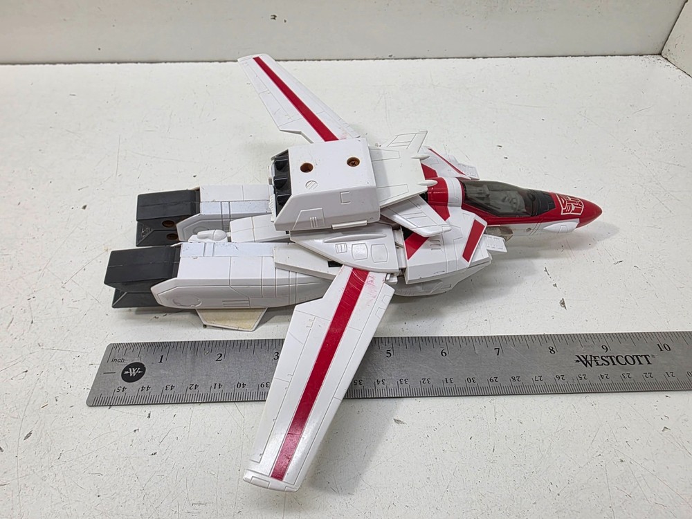 Vintage Hasbro Bandai 1985 G1 Transformers Jetfire Autobot For Parts Or Repair.