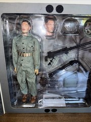 Did Corp WW2 George Puller MG Gunner USMC 1st Marine Regiment 1/6 Figure A80034