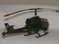 VINTAGE 1983 HASBRO G.I. JOE CHOPPER BATTLE: DRAGONFLY VS COBRA F.A.N.G.