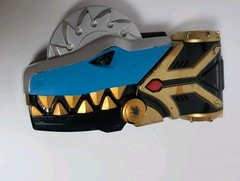 Power Rangers Dino Thunder Abaranger Dino commander Morpher Bandai FOR PARTS!!