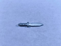 BIN A20 G I JOE Accessory Silver Combat Knife 2004 Duke V16 #ML