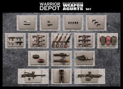 Acid Rain World Standard Weapon Agurts Set 2 – 1/18 3.75″ GI Joe