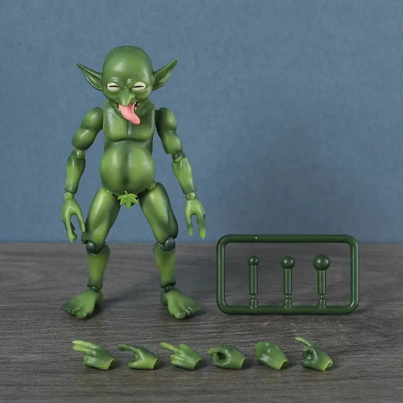 10cm Goblin Articulated Action Figure Model Peripheral Joint Movable Toy