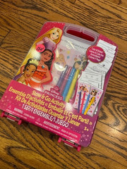 Disney Princess Stow Go Activity Kit Ages 3 and Up New