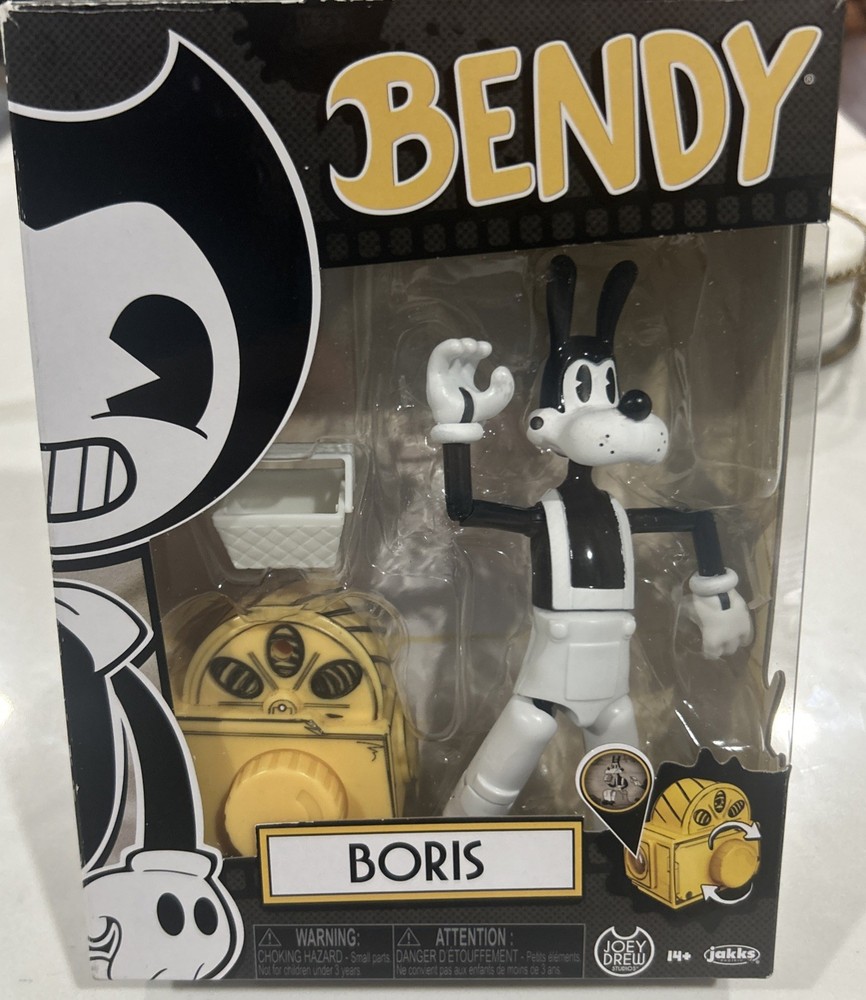 Bendy and the Ink Machine Wave 3 Boris Action Figure Picnic Basket & Projector