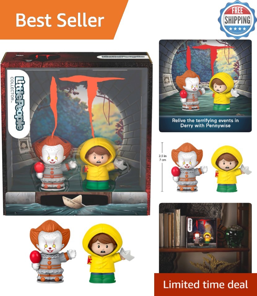 IT Movie Special Edition Figures Set – Pennywise & Georgie Display Package