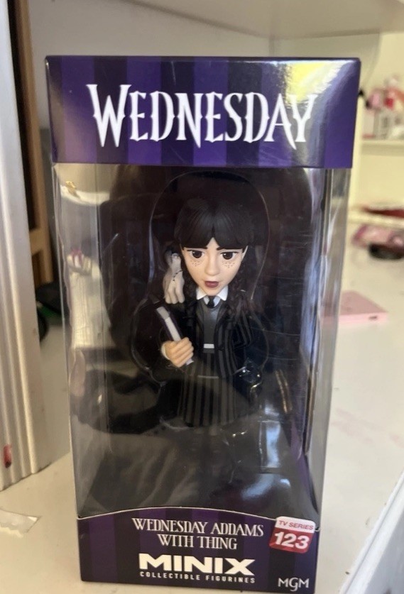 Minix Collectible Figurines Wednesday Addams Dance Dress #127