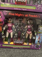 Five Nights at Freddy’s FNAF Endo Series Wave 3 COMPLETE SET Of 4 Montgomery+++