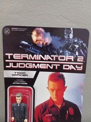FUNKO REACTION MOVIES TERMINATOR 2 JUDGEMENT DAY T-1000 OFFICER ACTION FIGURE