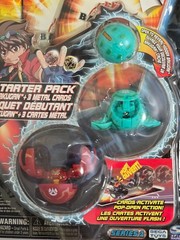 Bakugan Battle Brawlers Series 1 Starter Pack 2007 Stinglash Saurus Fear Ripper