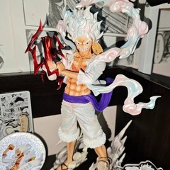 25cm Anime Figure 5 Gear Luffy One Piece Figure Collectible Model Toys Gifts