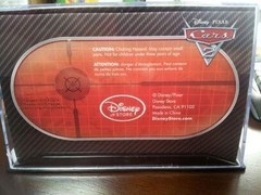 NEW Cars 2 Brent Mustangburger-Die cast car in clear case