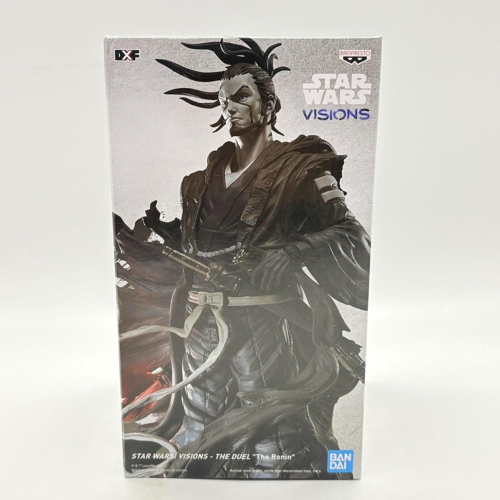 Star Wars Visions The Duel “The Ronin” Vinyl PVC Figure Bandai Banpresto Spirits
