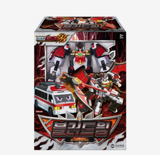 Metal Cardbot W Season3 BLOODWING Bat Transformer Robot Blood Wing Toy 2026