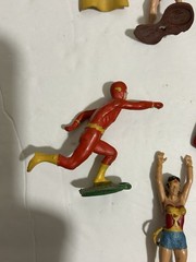 Rare Vintage 1966 Ideal Toys DC Comics Heroes Set – Batman, Superman, Flash etc