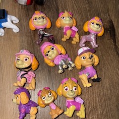 Paw Patrol Lot Figures Vehicles Al Marshal Ryder Skye Everest Zuma