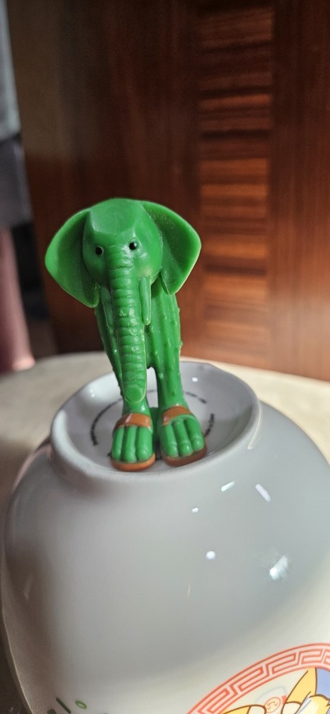 Italian Brainrot Lirili Larila 2.5″ Figure Green Cactus Elephant Rare Toy