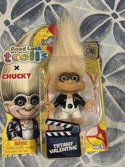 Good Luck Trolls x Chucky Movie Icons Tiffany Valentine Figure