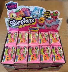 Shopkins Season 4 Blind Crate 2-Pack All packs are Sealed includes 30 Crates