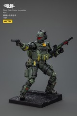 JOYTOY 1:25 action figures Army Steel Ride Corps Assaulter Karl 3in toys
