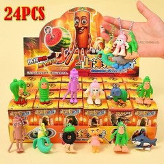 Italian Brainrot Blind Box 24PCS – Tungtungtung Tralalelo Mini Keychain Toy Set
