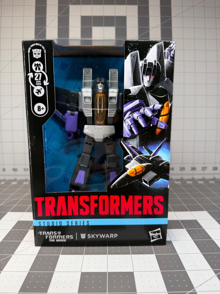 Transformers Studio Series 86 Voyager Skywarp Figure NEW & SEALED!