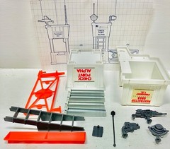 GI Joe 1985 Checkpoint Alpha Complele Blueprints Unbroken Vintage Hasbro ARAH