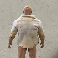 SU-BDS-SHT: 1/12 Battle Damage Short Sleeve Shirt for 6″ Muscular to Medium body