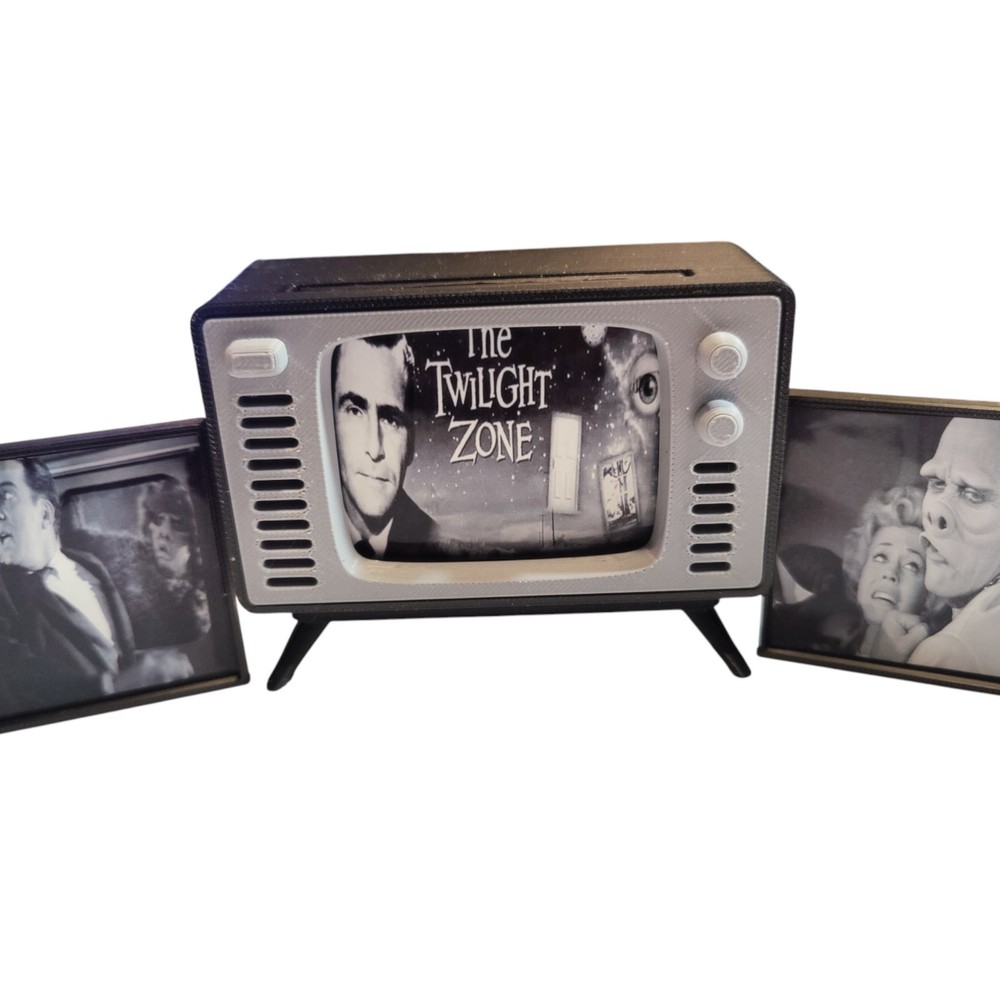 The Twilight Zone 3d Print TV Set